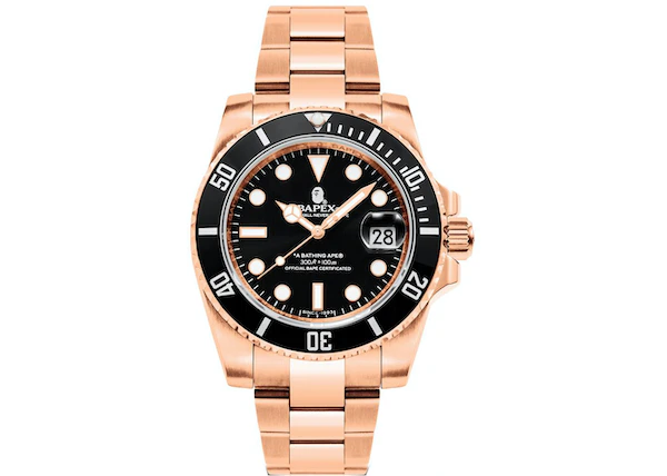 Buy BAPE Type 1 BAPEX Watch Gold at Sasom – Authentic and Ready to Ship