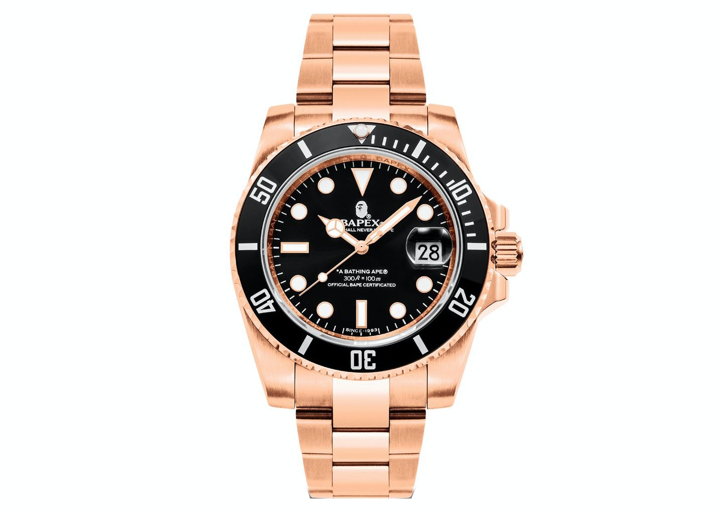 SASOM | accessories BAPE Type 1 BAPEX Watch Gold Check the latest price now!