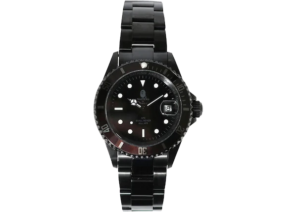 Buy BAPE Type 1 BAPEX Relax Watch Black at Sasom – Authentic and Ready to Ship