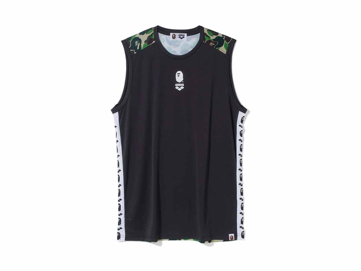 ช้อป BAPE x Arena Rash Guard Greenของแท้ที่ SASOM