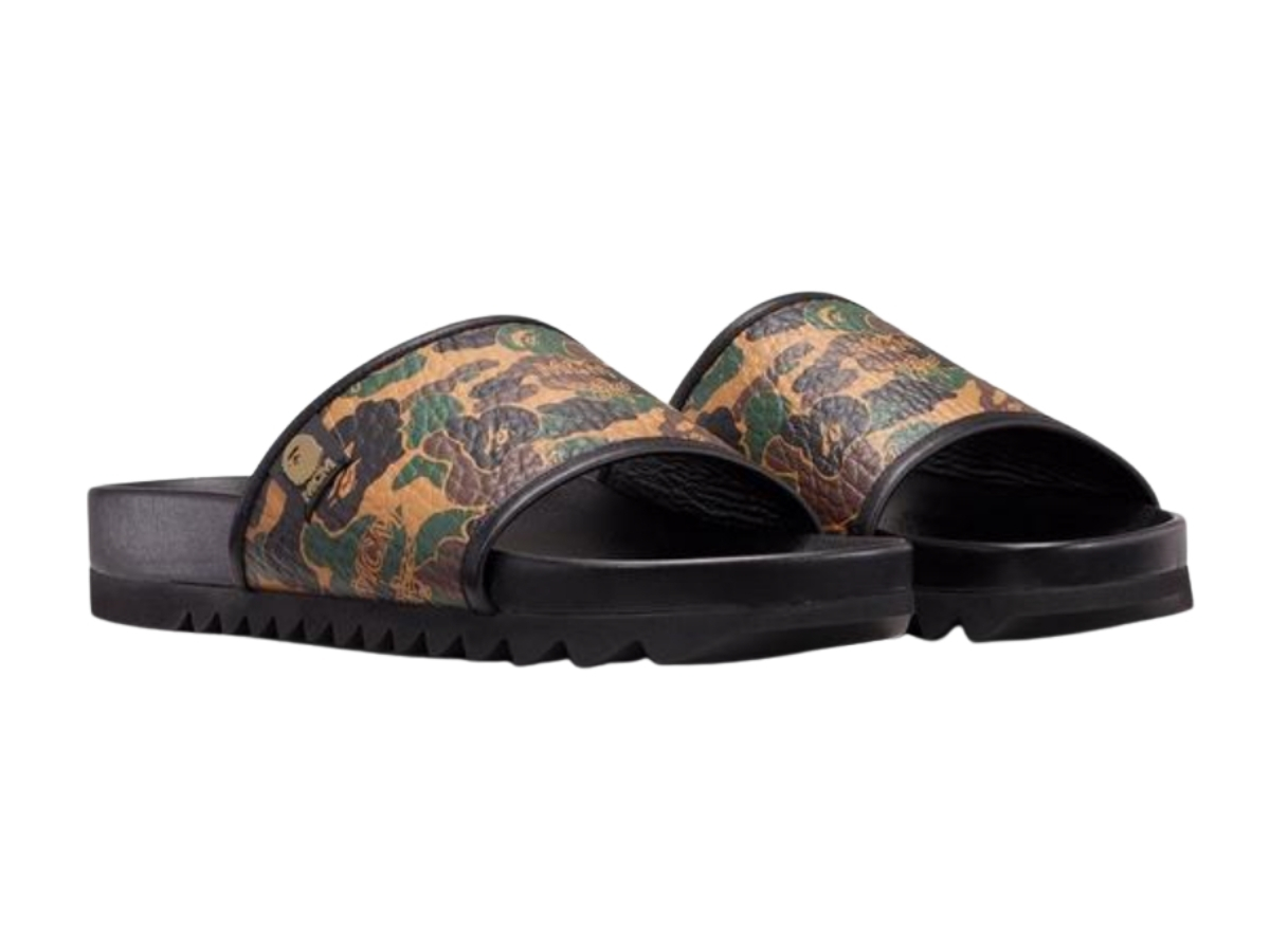 mcm bape sandals