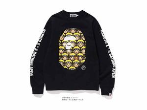 ช้อป BAPE x Coach Rexy Crewneck Blackของแท้ที่ SASOM