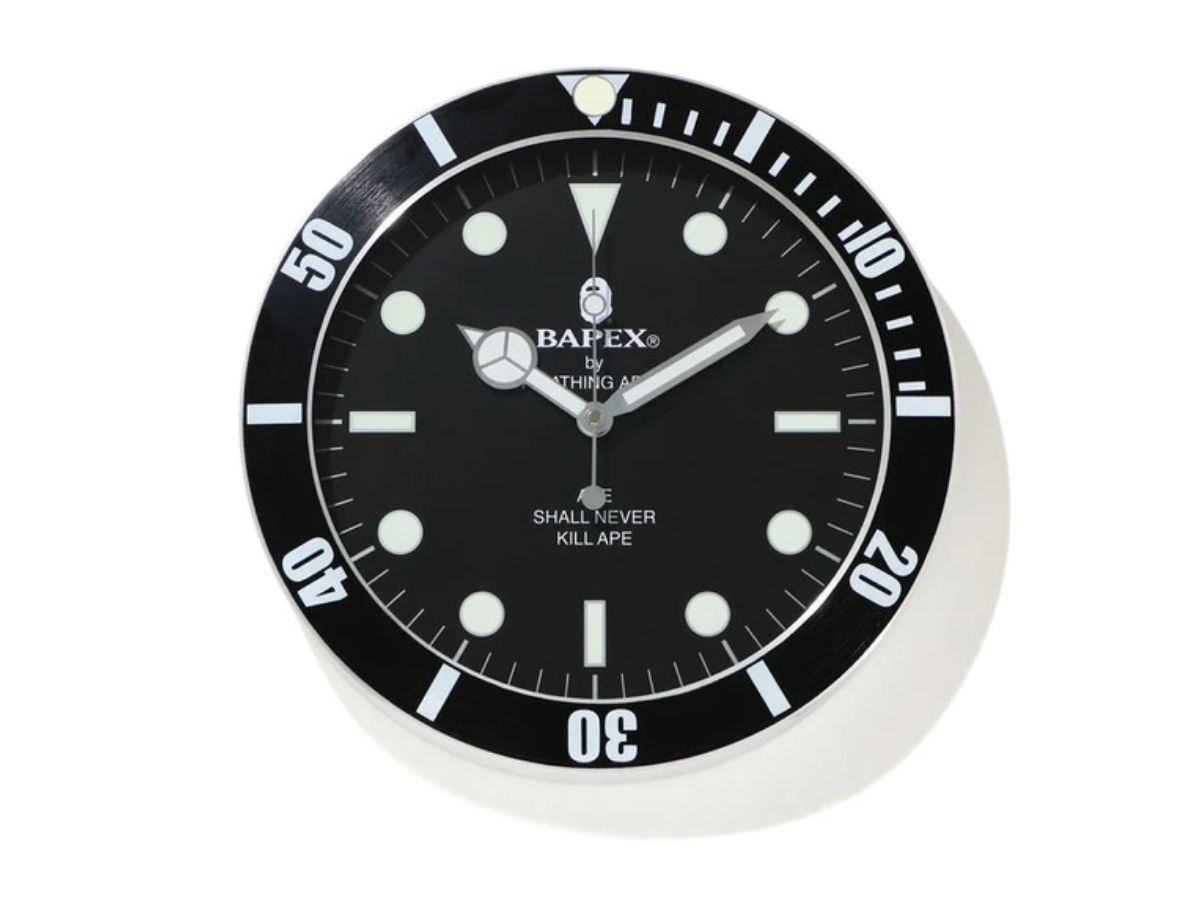 https://d2cva83hdk3bwc.cloudfront.net/bape-x-wall-clock-black-1.jpg