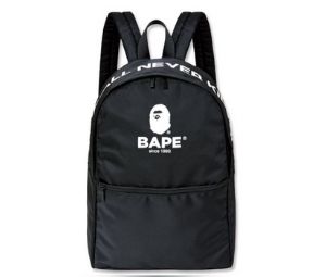 A BATHING APE HEAD BAPE Backpack Black Bag Collection 2019 Mook