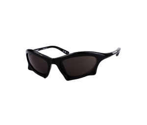 Buy Balenciaga BB0229S-001-59 Sunglasses In Black Plastic Frame With Gray Lenses at Sasom – Authentic and Ready to Ship