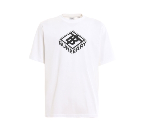 Buy Burberry Ellison T-Shirt White at Sasom – Authentic and Ready to Ship