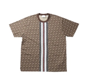 Buy Burberry London Monogram Stripe T-shirt Brown at Sasom – Authentic and Ready to Ship