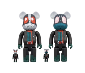 Buy BE@RBRIC Kamen Rider + Kamen Rider No. 2 Shin Kamen Rider (Coat Ver.) 400% +  100% at Sasom – Authentic and Ready to Ship