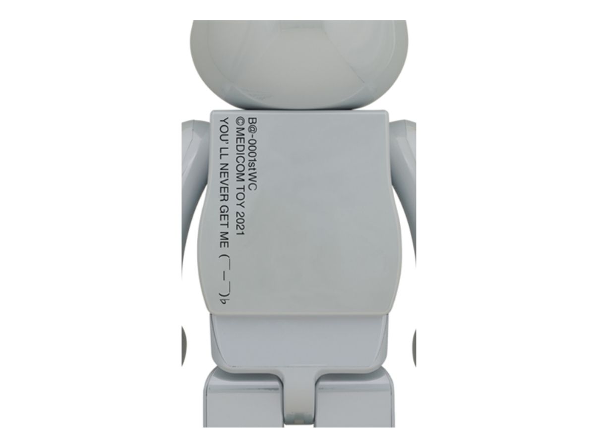 その他 BE@RBRICK oasis White Chrome 1000% Medicom Oasis Merchandising White Chrome 1000% Bearbrick