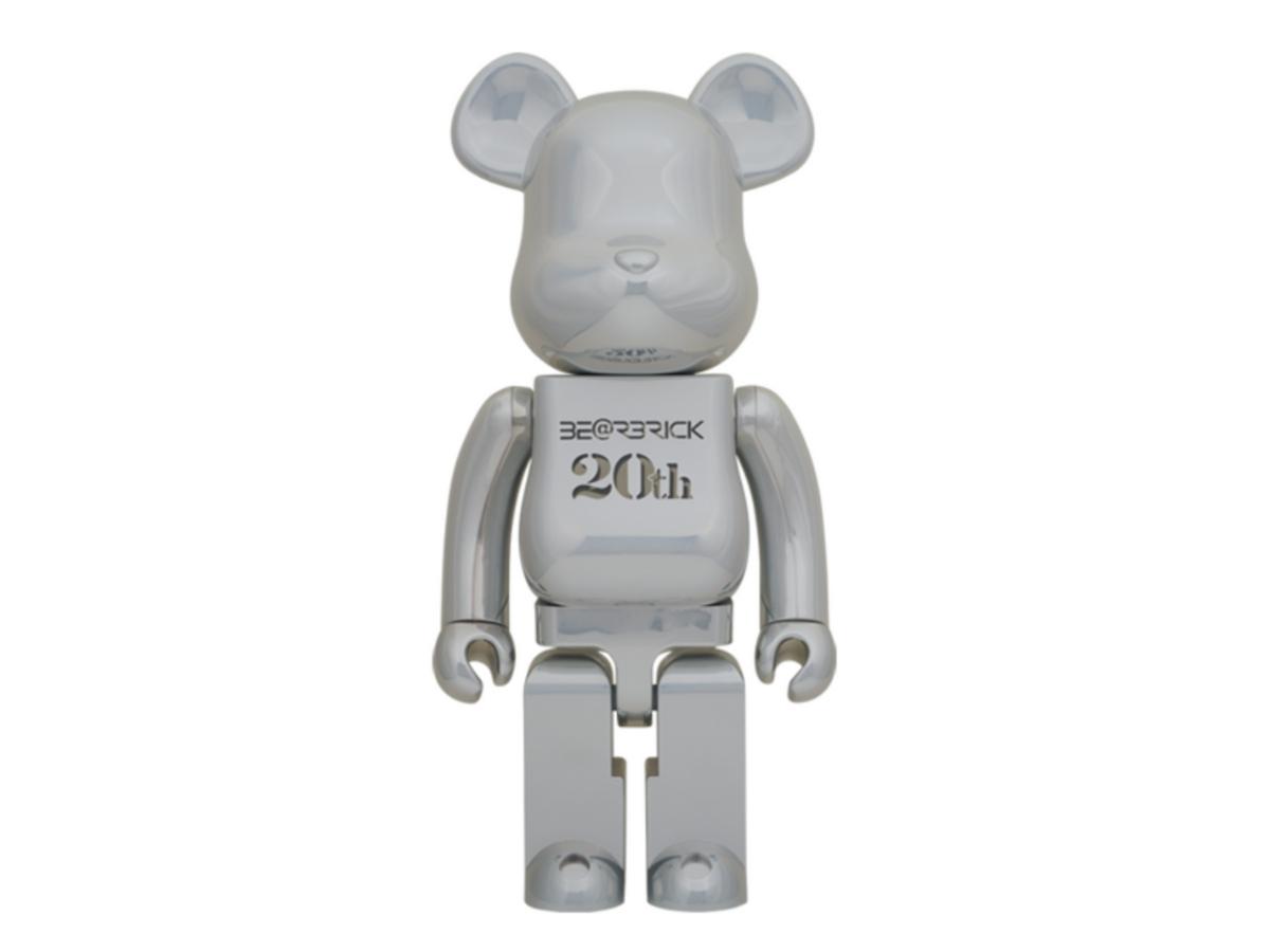 BE@RBRICK 20th Anniversary Deep Chrome Ver. 1000% | SASOM 