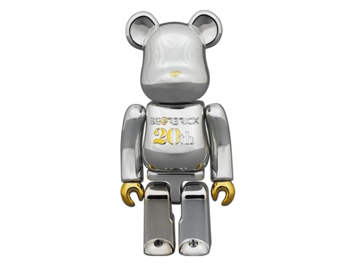 SASOM | ของสะสม BE@RBRICK 20th Anniversary Gold & Silver Chrome