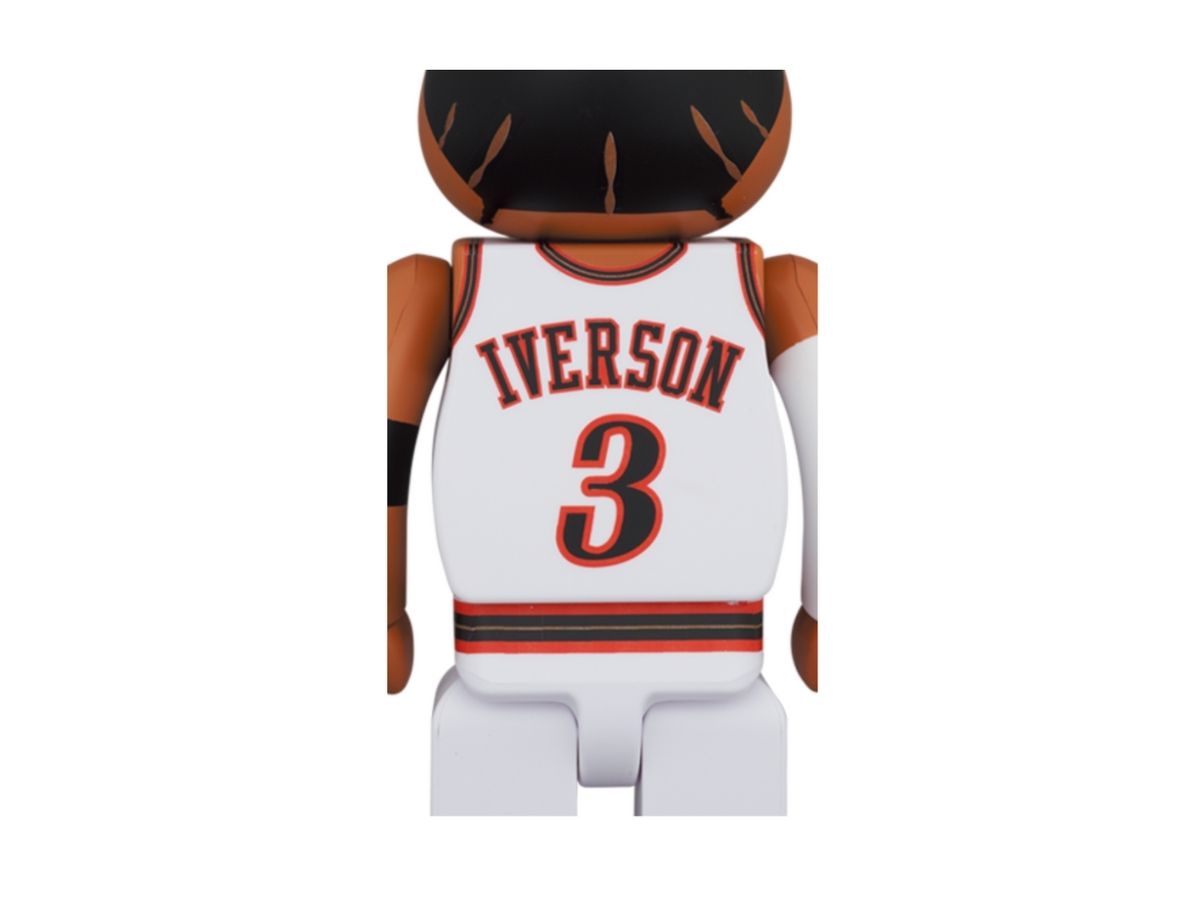 MEDICOM TOY - BE@RBRICK Allen Iverson 100％ ＆ 400％ Sealed Medicom Bearbrick Allen Iverson 400% 100% Set of 2