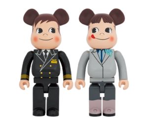 Buy BE@RBRICK ANA Captain Poco-Chan & CA Peko-Chan 10th Generation 1000% (Set Of 2) at Sasom – Authentic and Ready to Ship