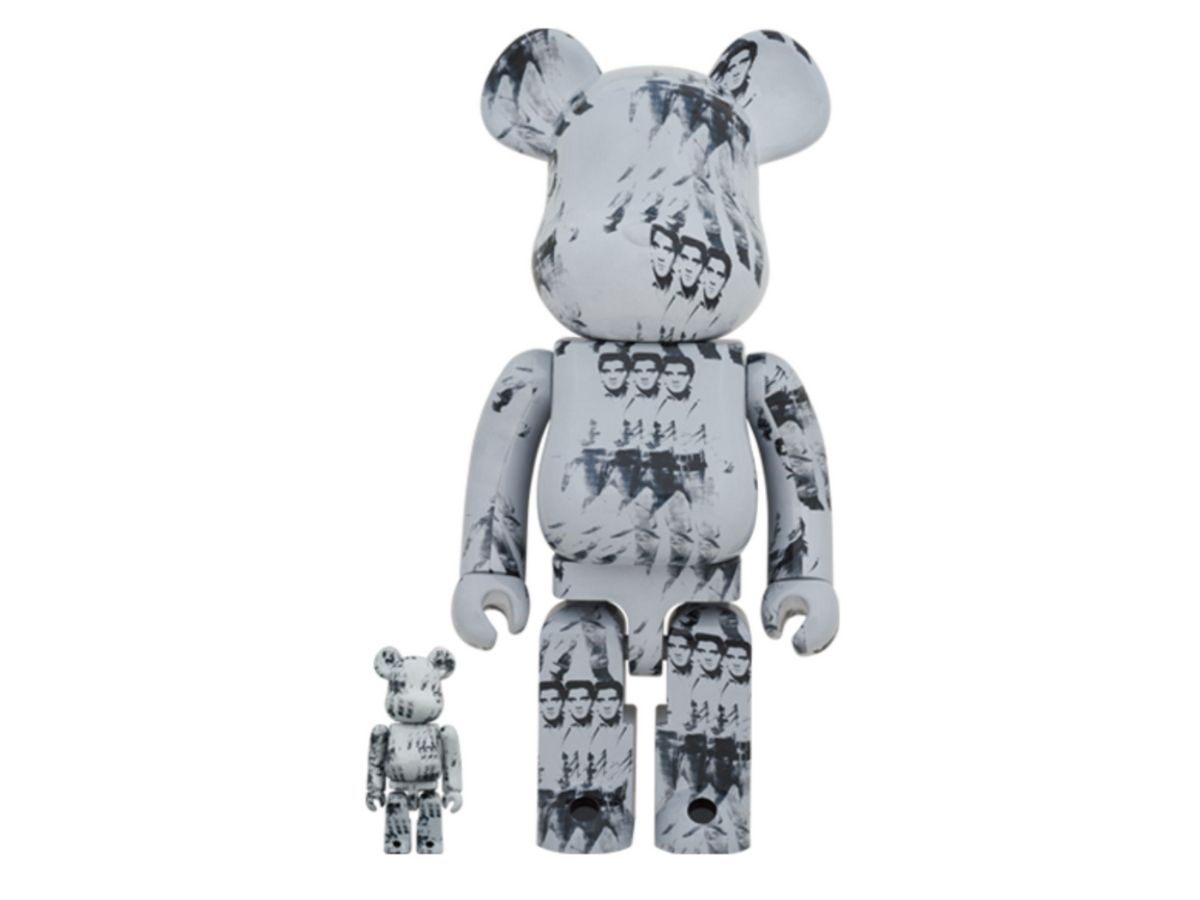 その他 BE@RBRICK Andy Warhol's ELVIS PRESLEY BE@RBRICK | 100%+400