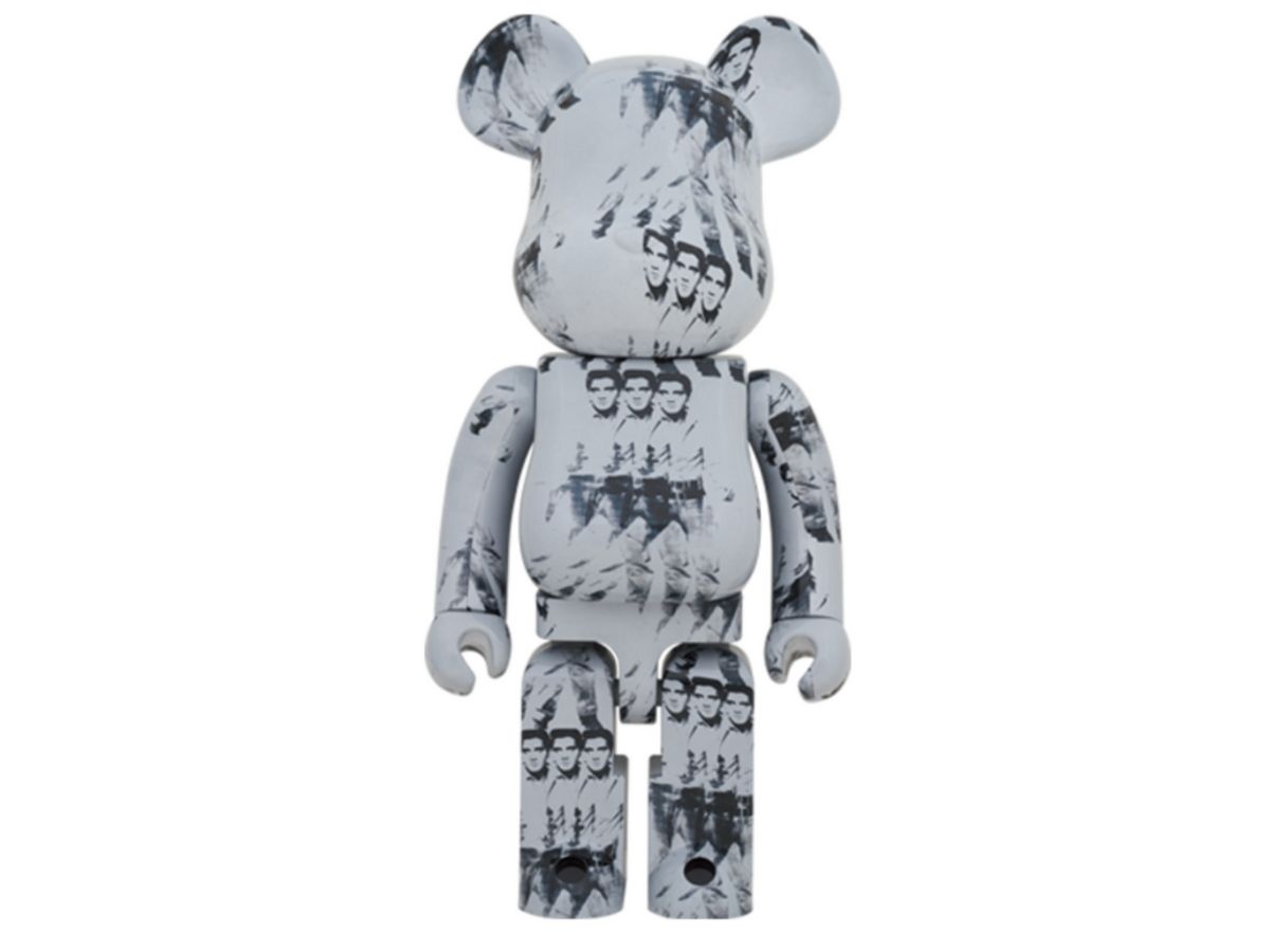 ポスター BE@RBRICK Andy Warhol's ELVIS PRESLEY BE@RBRICK Andy Warhol's ELVIS PRESLEY 100％ & 400％ by