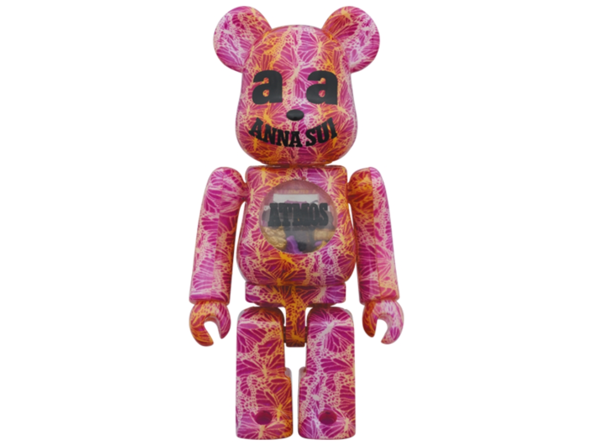 SASOM | collectibles BE@RBRICK Atmos × Anna Sui 100％ + 400