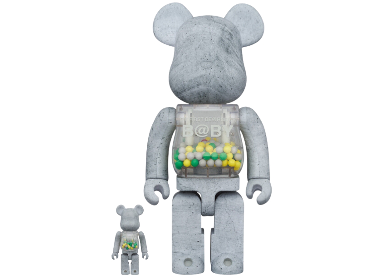 その他 BE@RBRICK - MY FIRST BE@RBRICK B@BY CONCRETE MY FIRST BE@RBRICK B@BY RED & SILVER CHROME Ver.1000％ – MCT