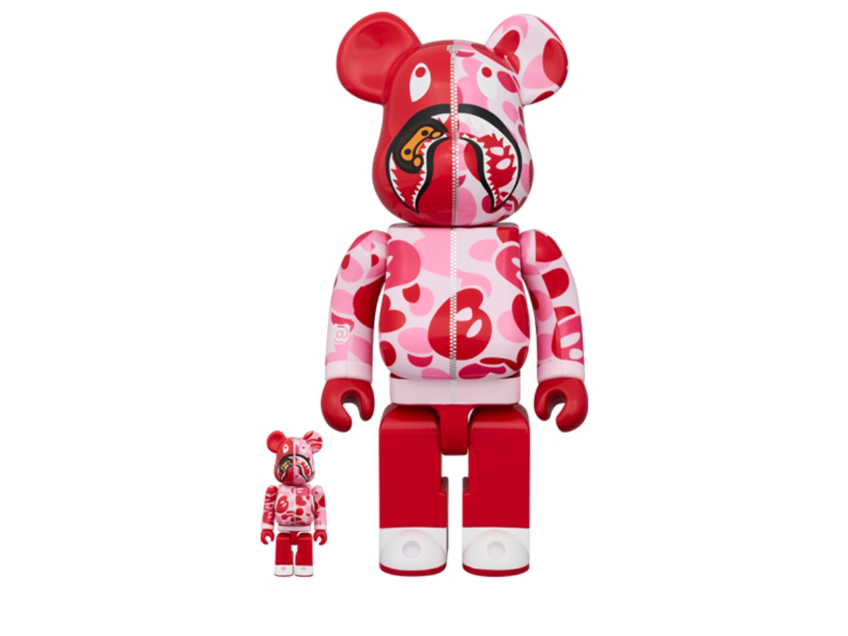 BE@RBRICK Baby Milo (R) Camo Shark 100％ & 400％ | SASOM