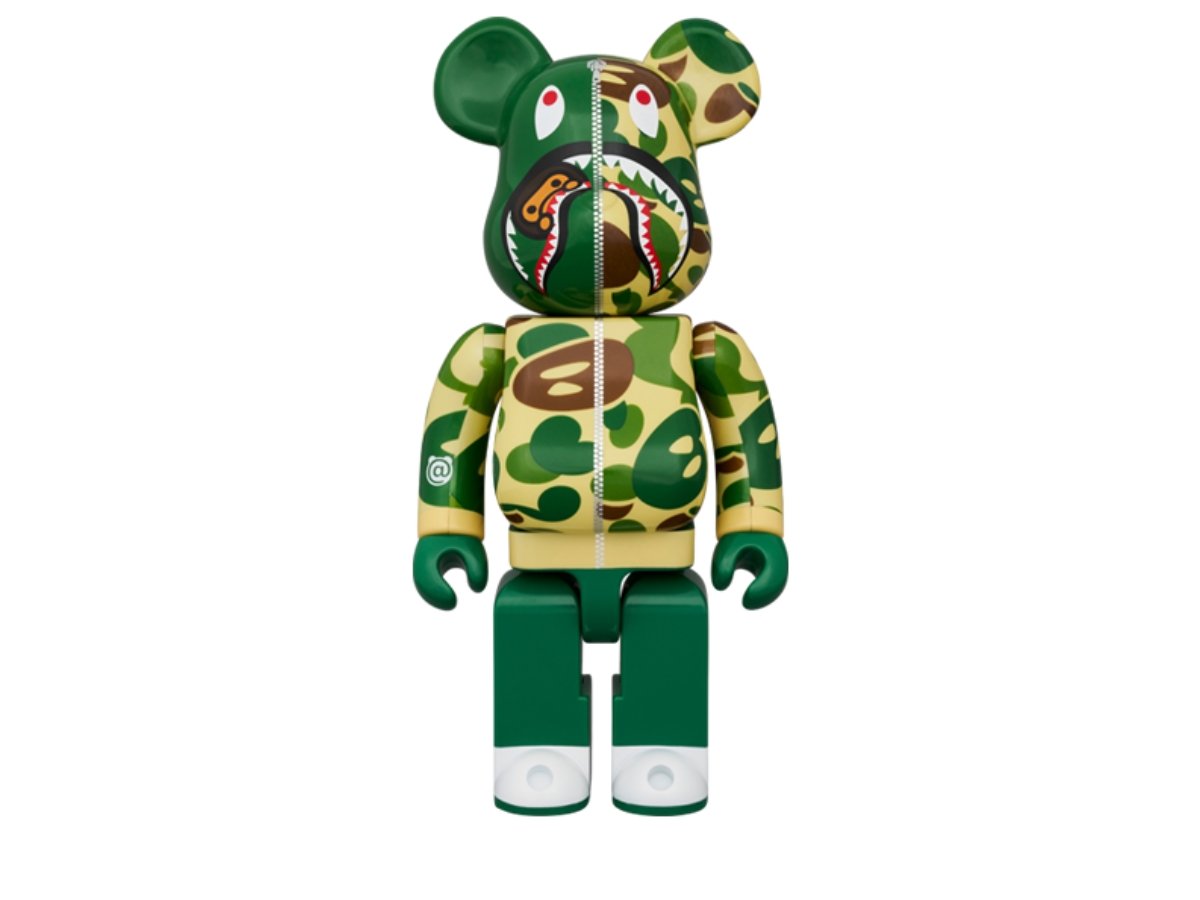 BE@RBRICK - BE@RBRICK BABY MILO CAMO SHARK 100％&amp;400％ BE@RBRICK Baby Milo (R) Camo Shark 100％ & 400％ | SASOM