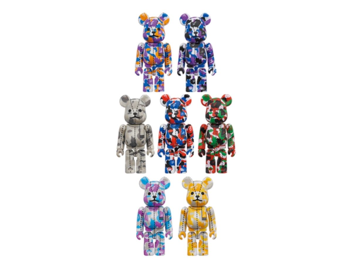 BE@RBRICK BAPE CAMO #2 - A BATHING APE(R) 28TH ANNIVERSARY