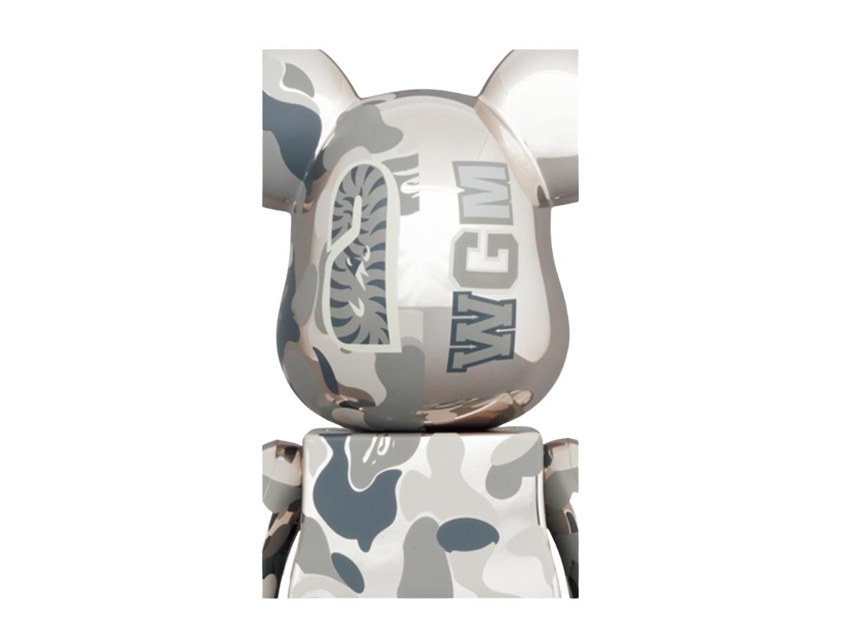 SASOM | collectibles BE@RBRICK Bape Camo Shark Gold silver 1000% Check the  latest price now!
