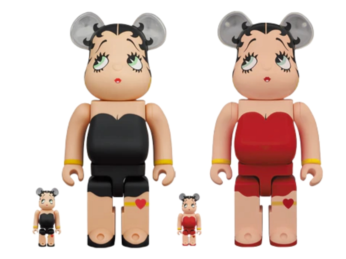 SASOM | collectibles BE@RBRICK Betty Boop(TM) Blacku0026Red Ver. 400％ + 100％  Check the latest price now!