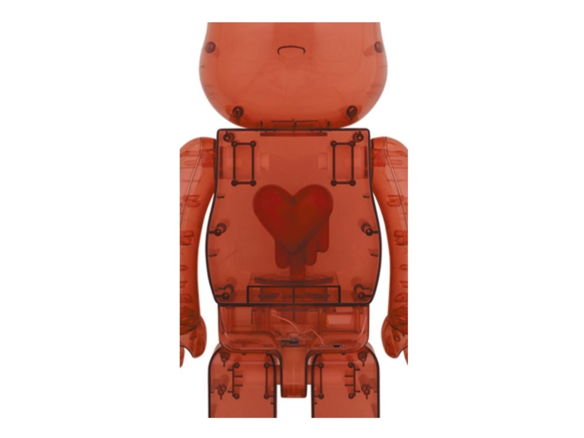 SASOM | collectibles BE@RBRICK Emotionally Unavailable Clear Red ...