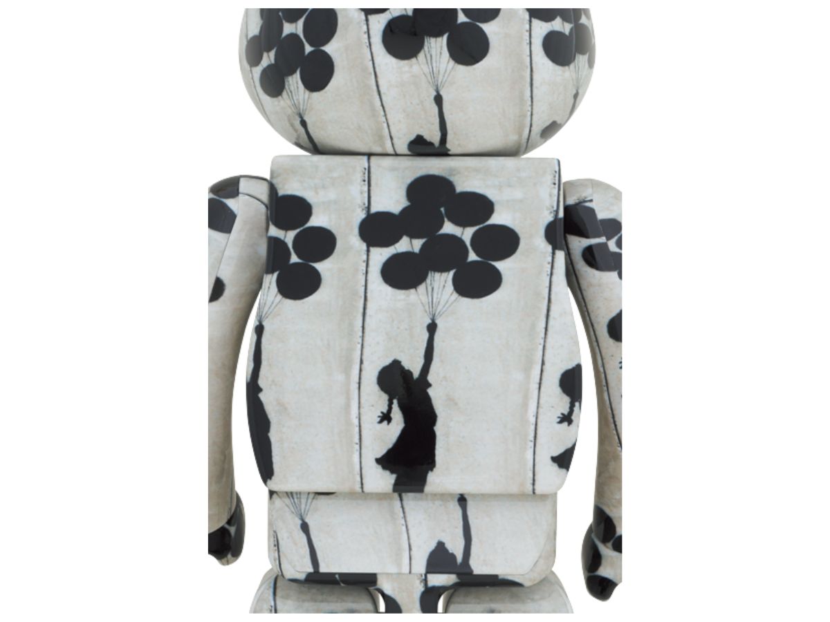 MEDICOM TOY - 4体 BE@RBRICK Flying Balloons Girl 1000％ Be@rbrick Flying Balloons Girl 1000% Collectible Set by