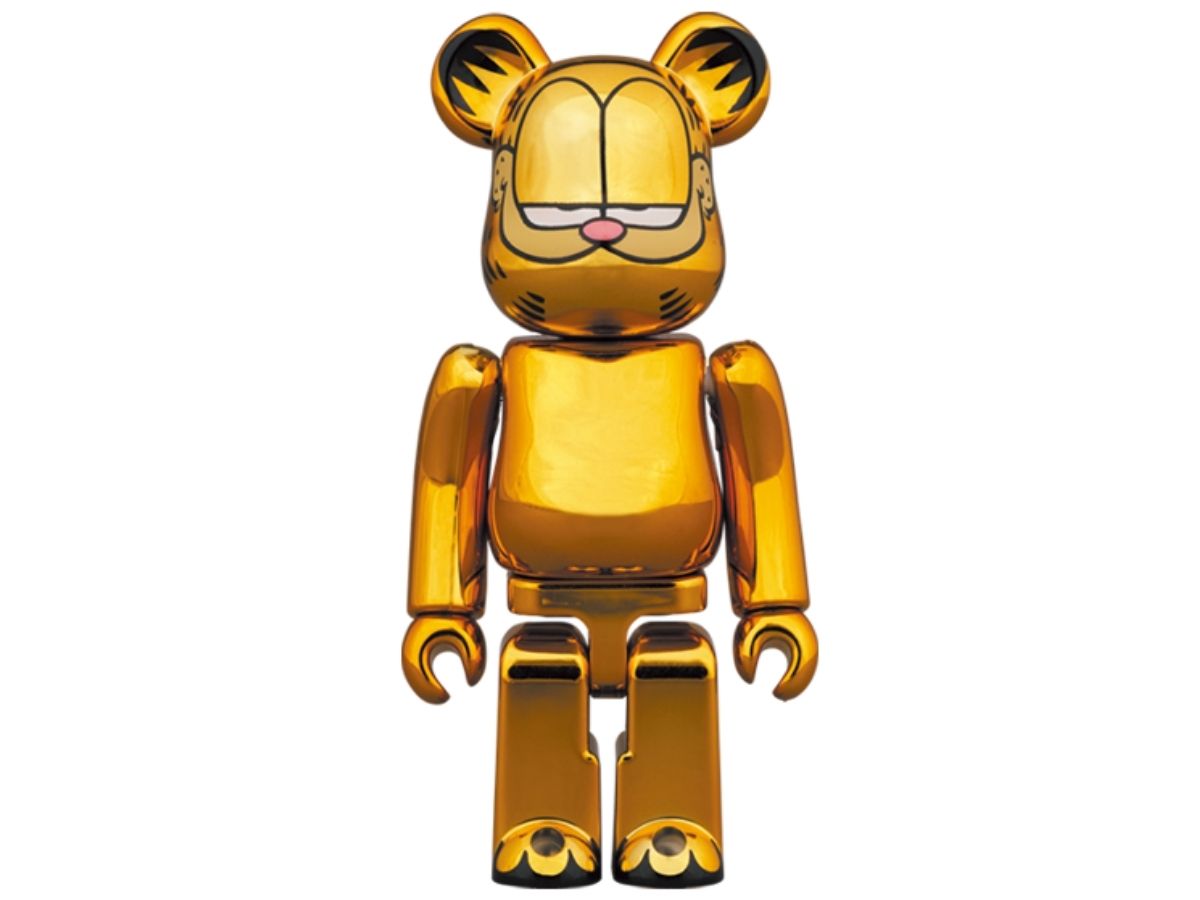 BE@RBRICK GARFIELD GOLD CHROME 400% 新品 | www.gamutgallerympls.com