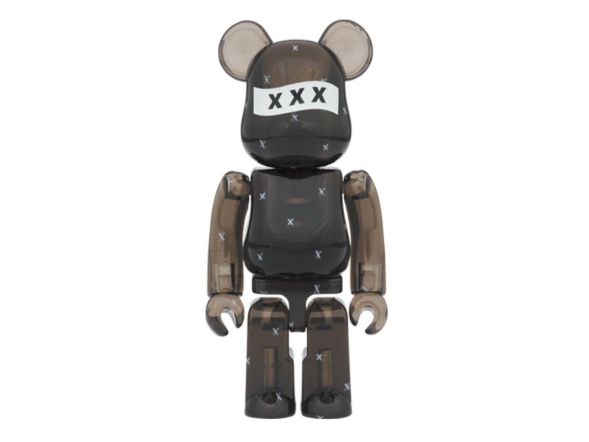 その他 BE@RBRICK - BE@RBRICK GOD SELECTION XXX BLACK CLEAR Medicom BE＠RBRICK God Selection XXX Black Clear 100% 400