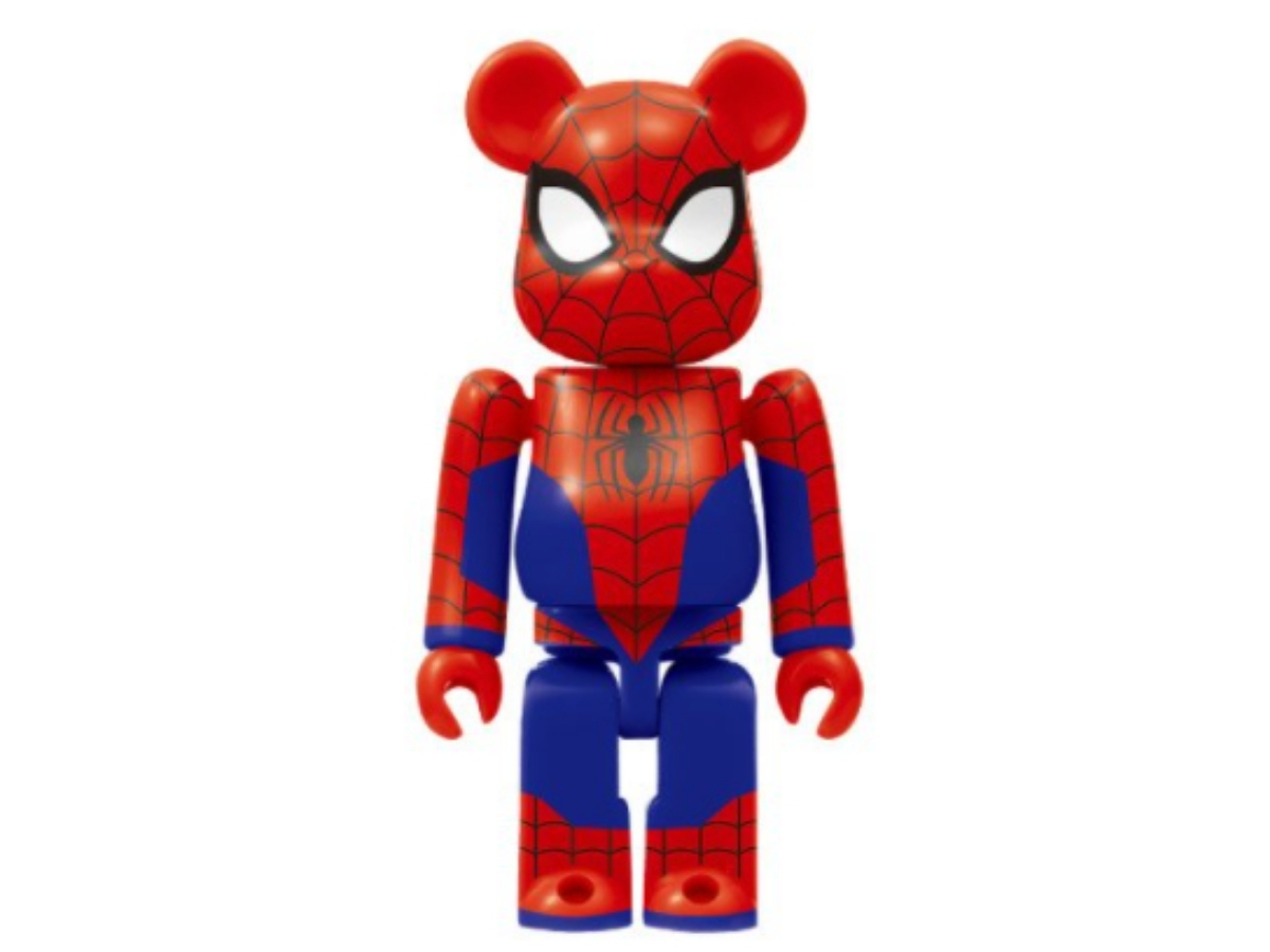 BE@RBRICK Happy Marvel Ichibankuji 2021 Spider-Man 100%