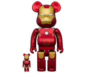 MEDICOM TOY - 即納【BE@RBRICK IRON MAN MARK Ⅳ 100%&amp;400%】 BE@RBRICK IRON MAN MARK 50 100％ & 400％ Original Bearbrick