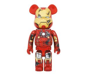 Buy BE@RBRICK Iron Man Mark Vll Damage Ver. 1000% at Sasom – Authentic and Ready to Ship