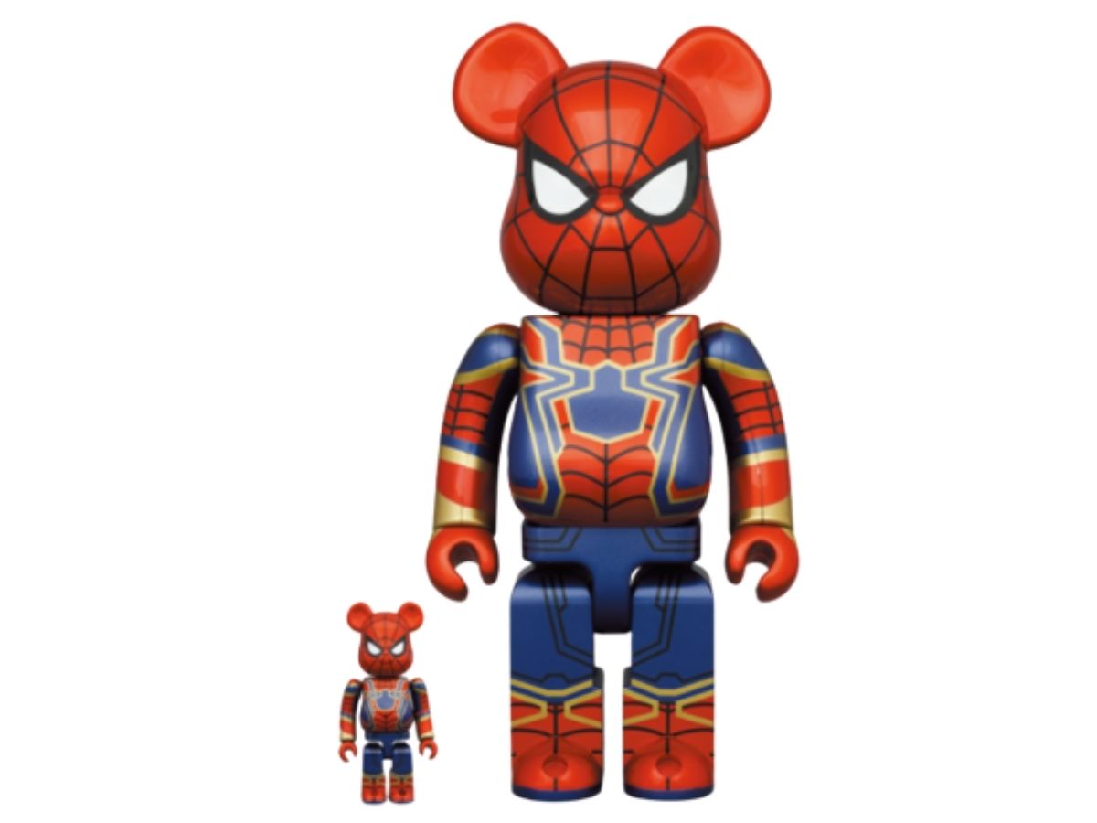 BE@RBRICK IRON SPIDER 400%+100% | ของแท้ ราคาดีที่สุด