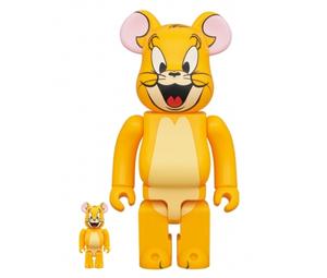 Buy BE@RBRICK Jerry (Classic Color)(Tom and Jerry)  400% + 100% at Sasom – Authentic and Ready to Ship