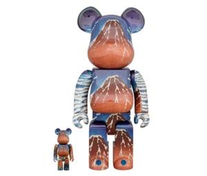 Buy BE@RBRICK Katsushika Hokusai Thirty-six Views of Tomitake Fine Wind Clear Morning 400% + 100% at Sasom – Authentic and Ready to Ship