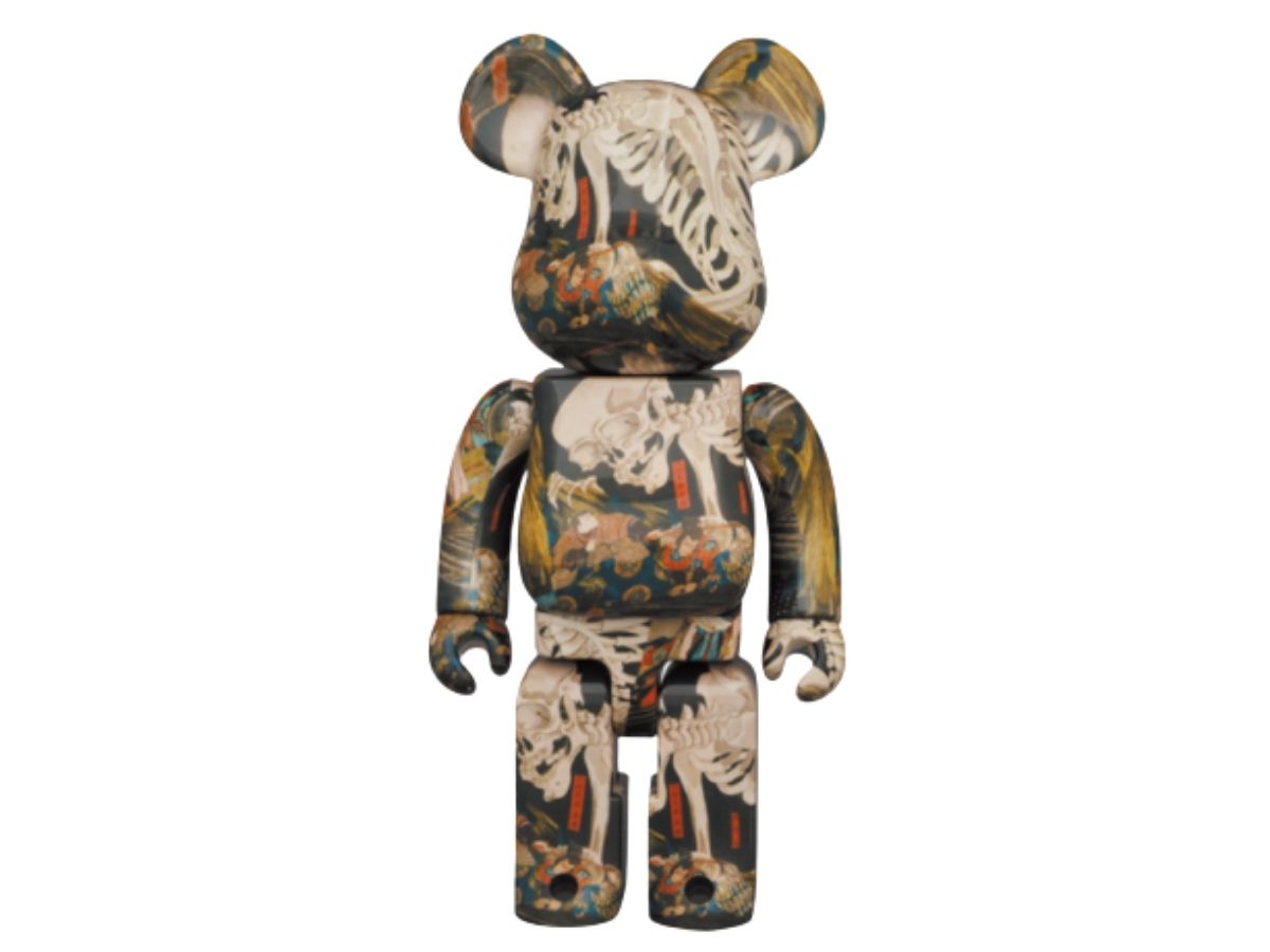 Bearbrick 100% Thailand CC Double O Medicom toy BE@RBRICK