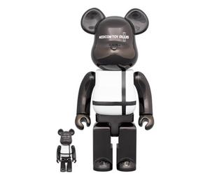MEDICOM TOY - ベアブリックBLACK CHROME Ver. 100% &amp; 400% MEDICOM TOY OFFICIAL BLOG（メディコム・トイ オフィシャル