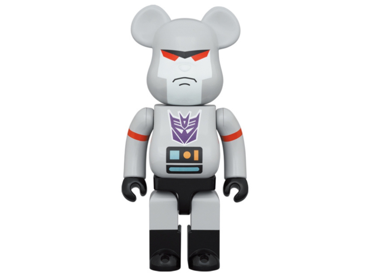 MEDICOM TOY - 2個 BE@RBRICK MEGATRON 100％ &amp; 400％ Bearbrick BAIT x Medicom Transformers Megatron 100% & 400