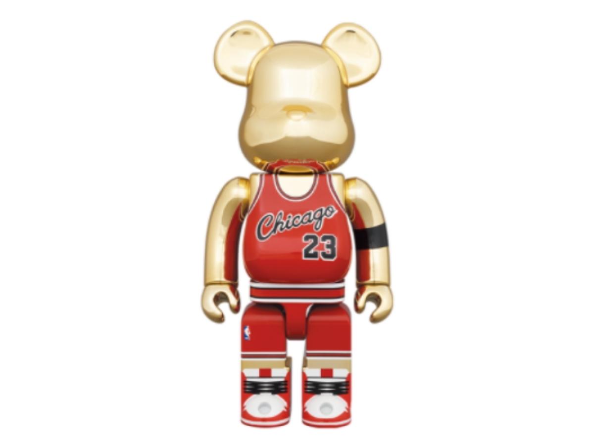 BE@RBRICK Michael Jordan 1985 ROOKIE JERSEY 400％ + 100％
