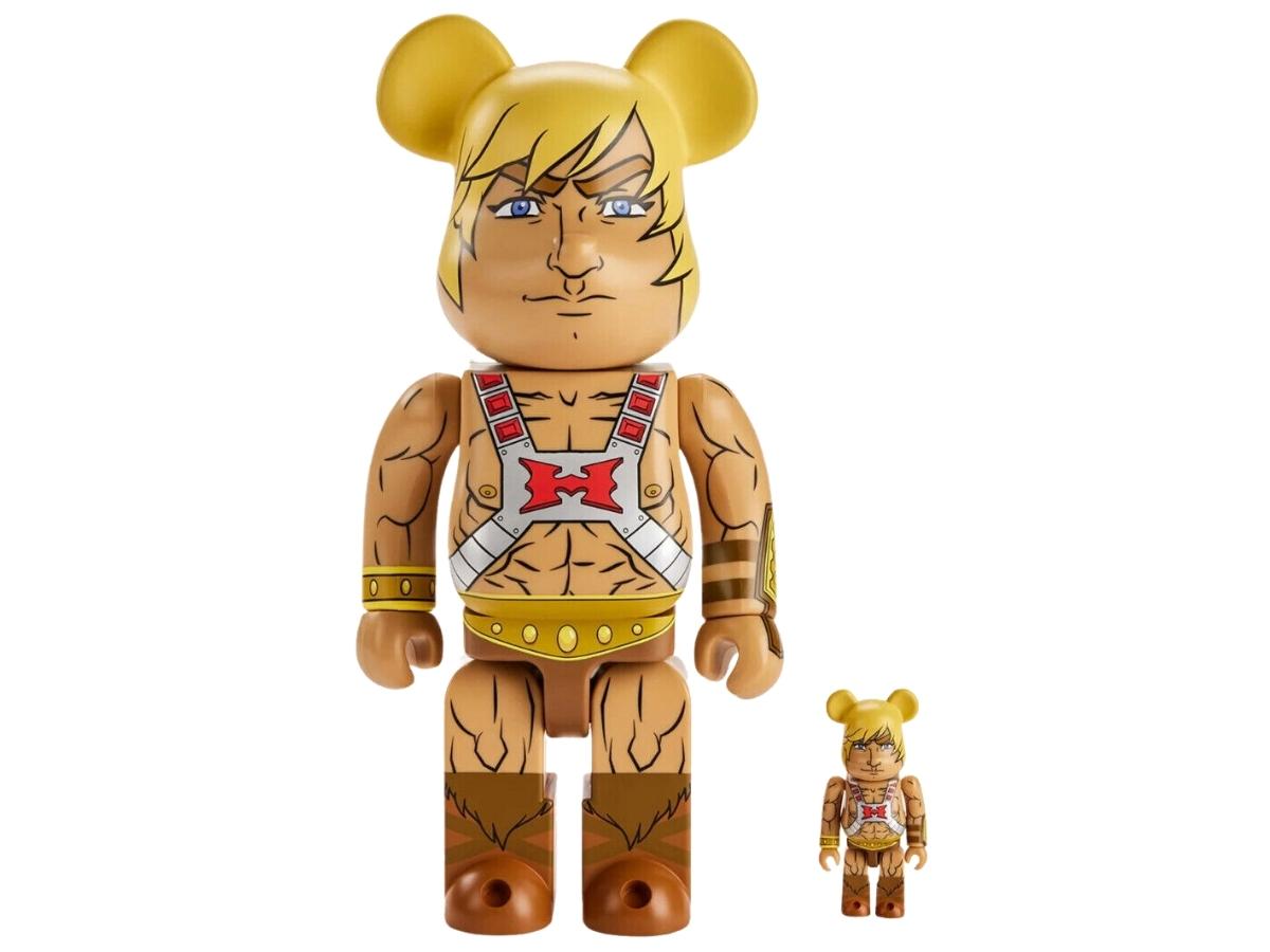 BE@RBRICK Mishka He-Man & Skeletor Set 400% + 100% | ของแท้