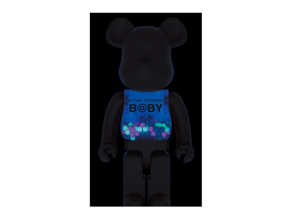 BE＠RBRICK MY FIRST B@BY MATT BLACK ver. Bearbrick My First Baby 100% & 400% Set Matte Black Glow - US
