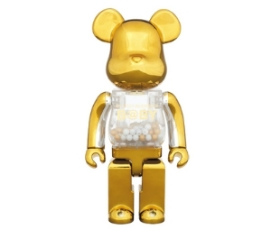 Buy BE@RBRICK My First Bearbrick Baby Gold&Silver 400% at Sasom – Authentic and Ready to Ship