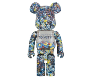 BE@RBRICK My First Jackson Pollock Studio Ver.1000％ | ของแท้