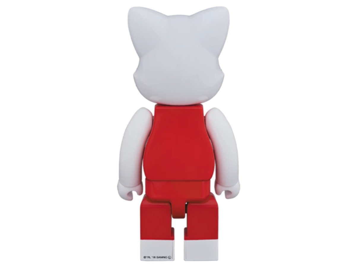 SASOM | collectibles BE@RBRICK Nyabrick Hello Kitty (Red Overalls