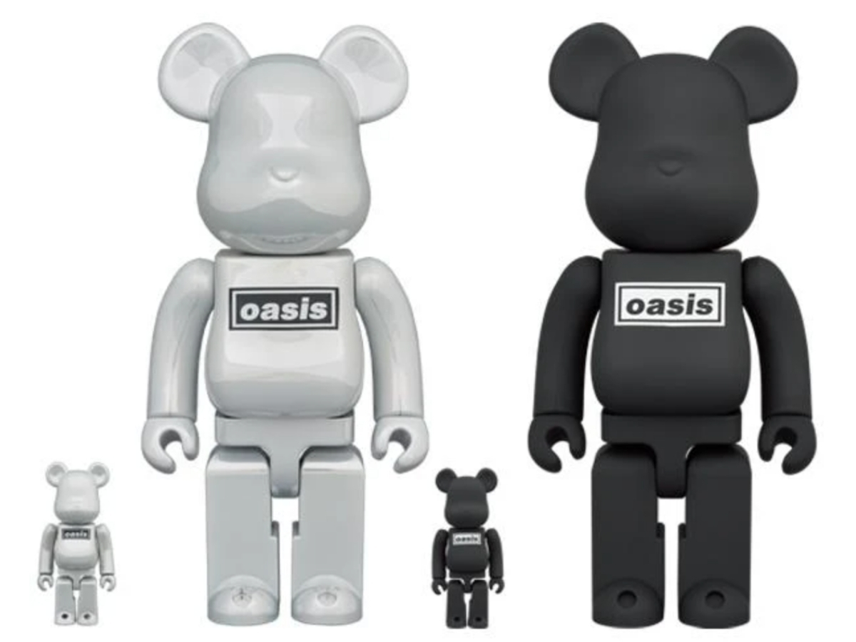 BE@RBRICK Oasis White Black Set 400% + 100% | ของแท้