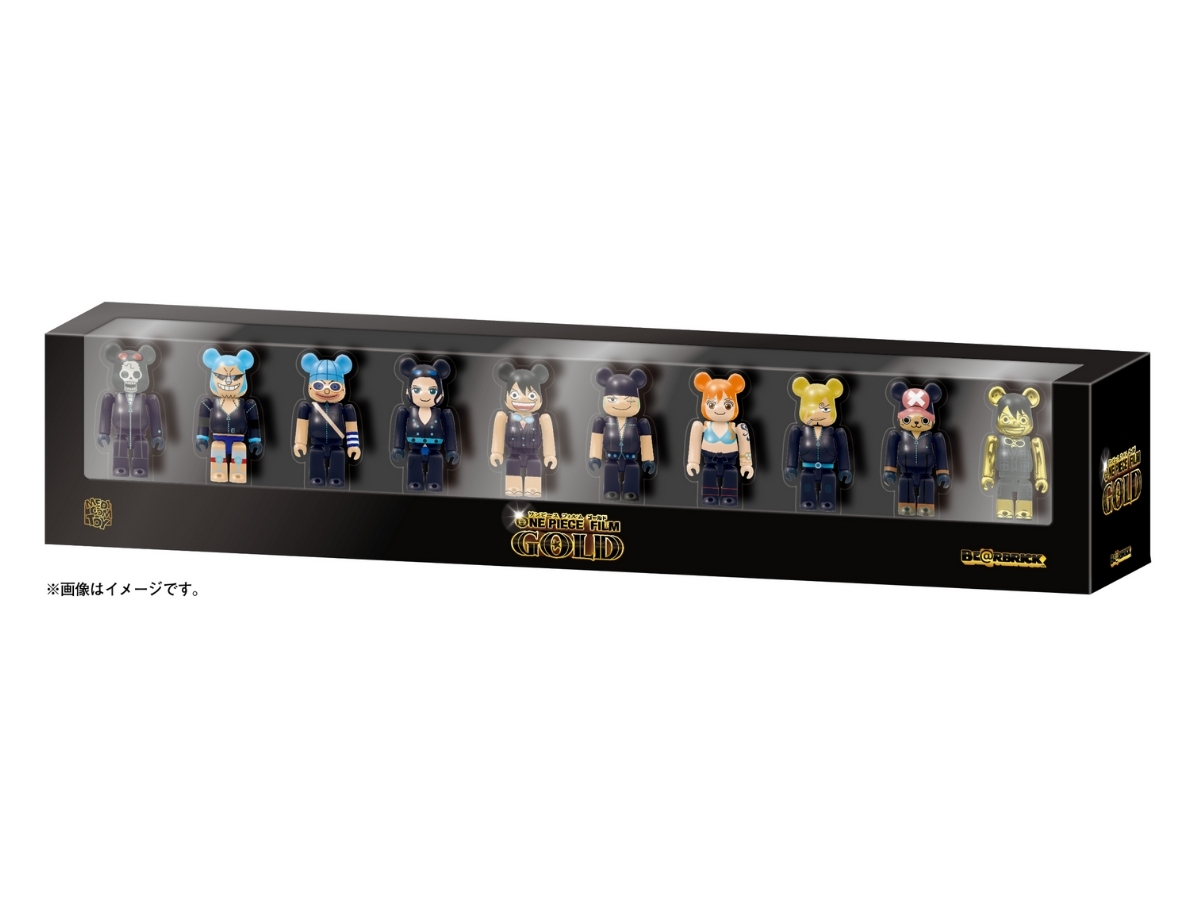 ゲームキャラクター BE@RBRICK/ONE PIECE FILM GOLD ver. MEDICOM TOY BE@RBRICK ONE PIECE FILM GOLD ver. : MEDICOM TOY