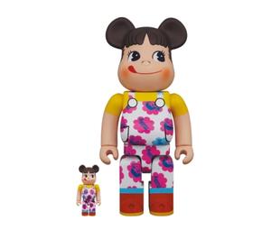 Buy BE@RBRICK Peko-Chan Milky 70th Anniversary Design 400% + 100% at Sasom – Authentic and Ready to Ship
