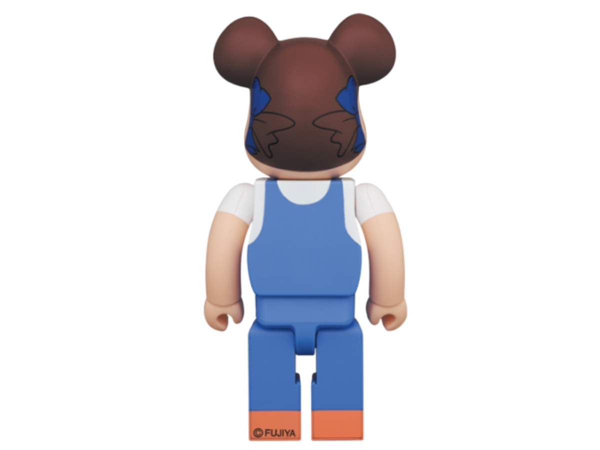 不二家 - ベアブリック ペコちゃん The overalls girl 100％＆400％ MEDICOM TOY - BE@RBRICK ペコちゃん The overalls girl 100