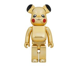 Buy & Sell BE@RBRICK Pikachu Gold Chrome Ver. 1000% | SASOM